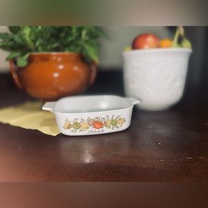 Vintage Corning Ware Spice of Life L’Echalote 1 QUART Casserole A-1-B NO LID